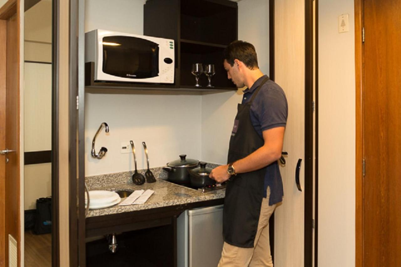 Flat 702 Suite Patio Paulista - Bela Vista São Paulo Kültér fotó