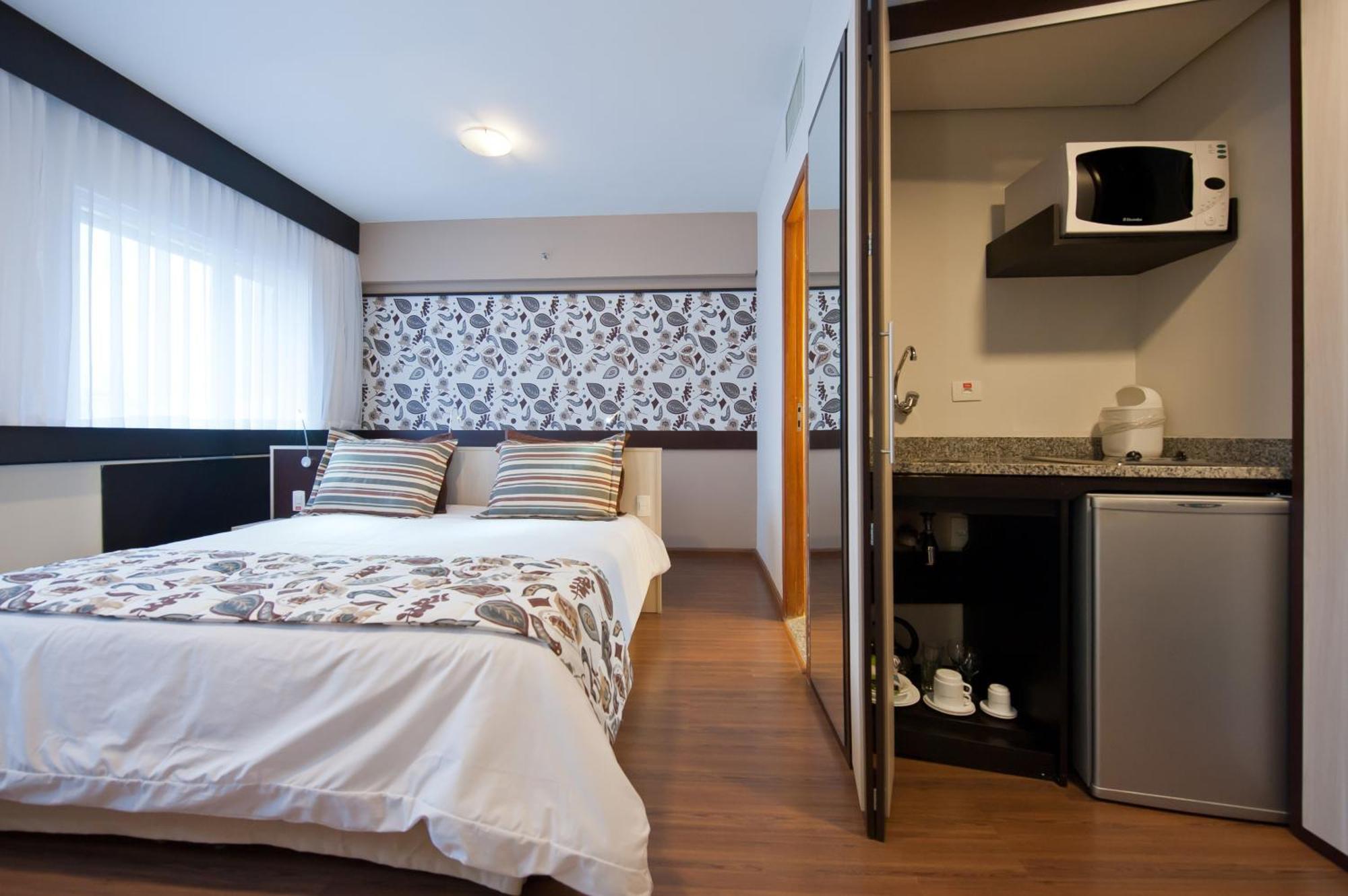Flat 702 Suite Patio Paulista - Bela Vista São Paulo Szoba fotó