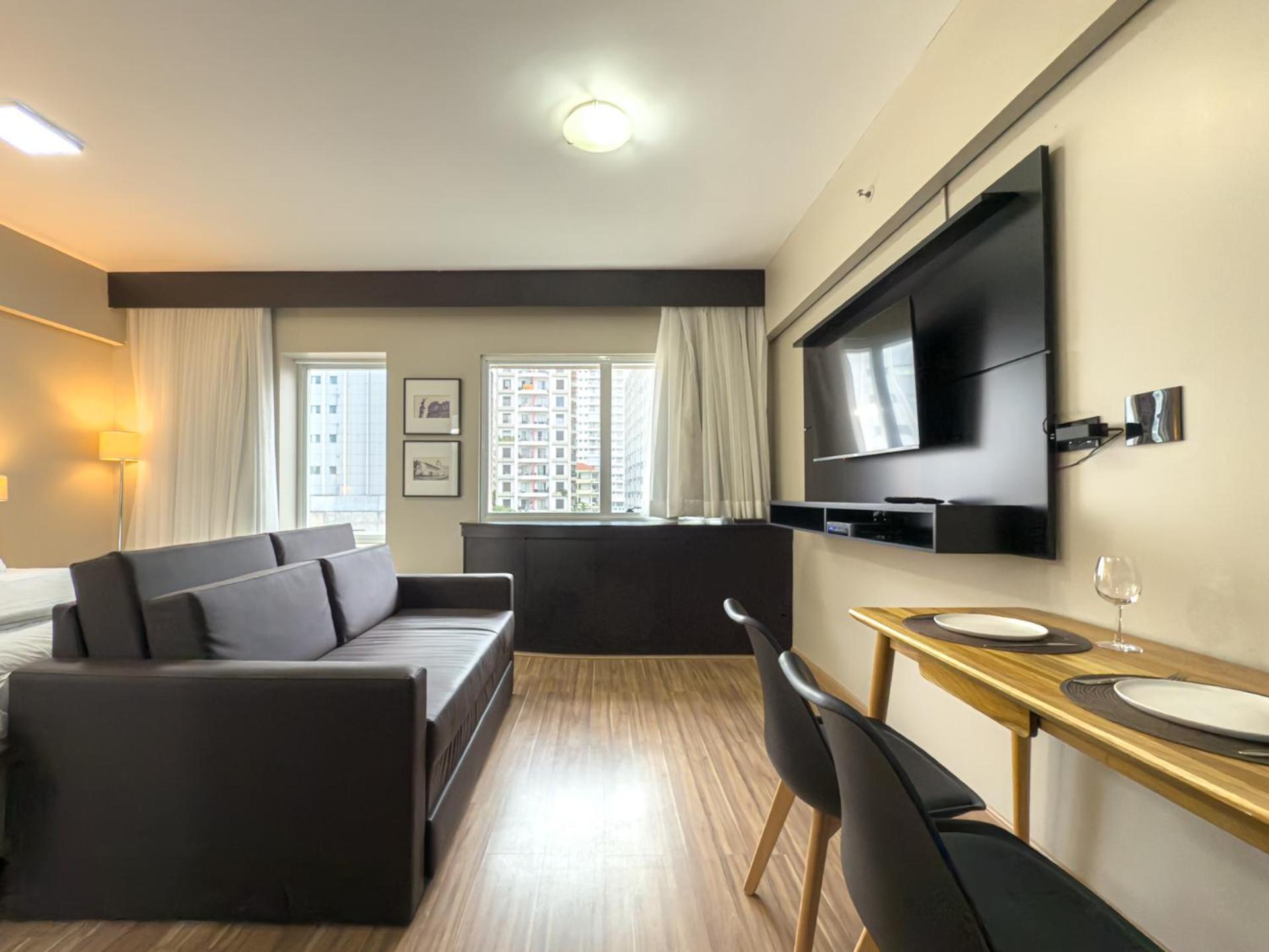 Flat 702 Suite Patio Paulista - Bela Vista São Paulo Kültér fotó